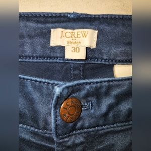 J Crew skinny leg cotton denim